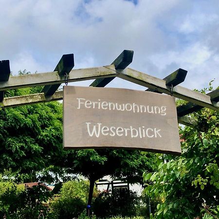 Ferienwohnung Weserblick Polle מראה חיצוני תמונה