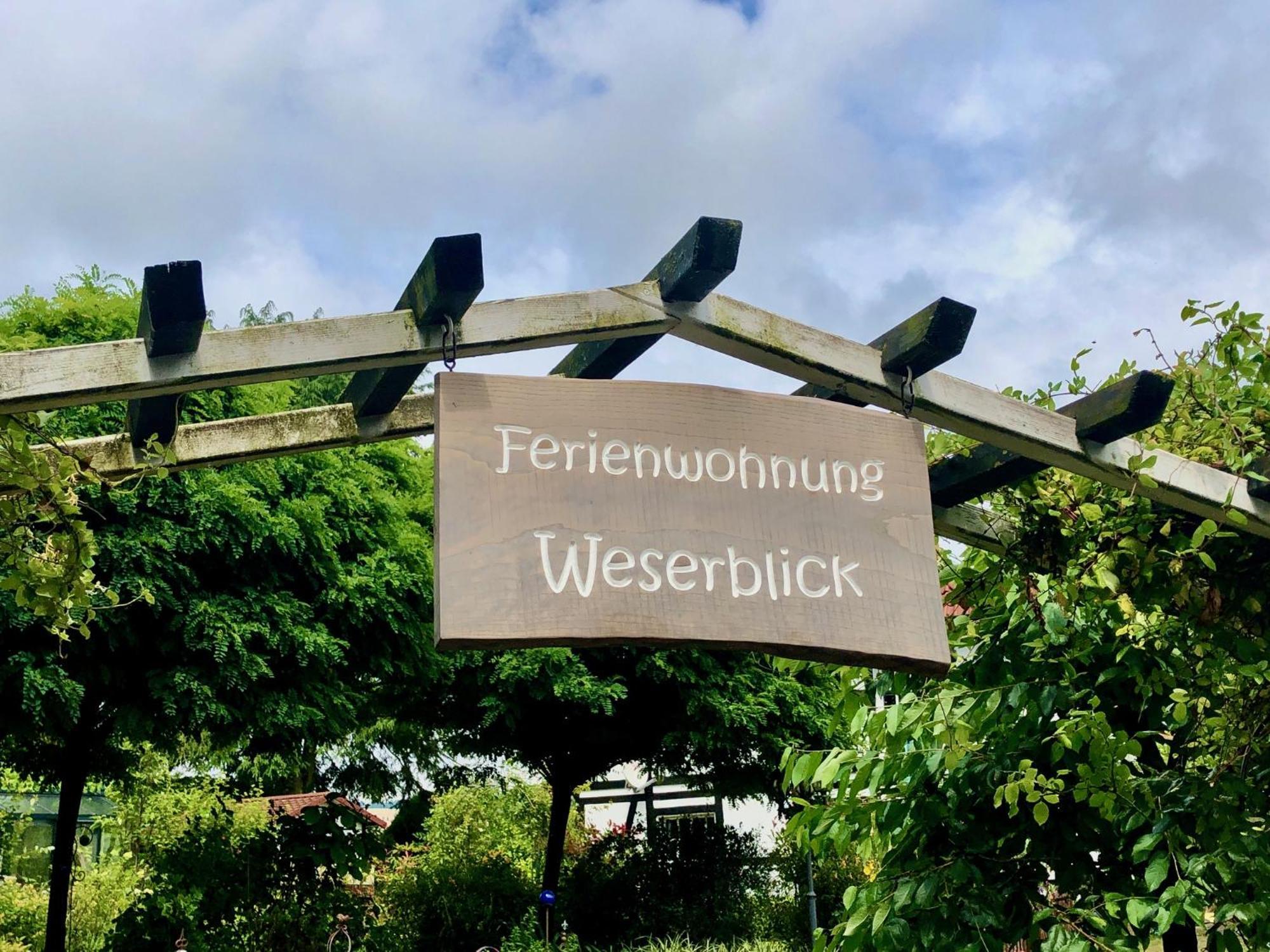 Ferienwohnung Weserblick Polle מראה חיצוני תמונה